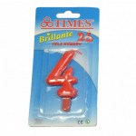 Vela-Cumple-Roja-Numero-4